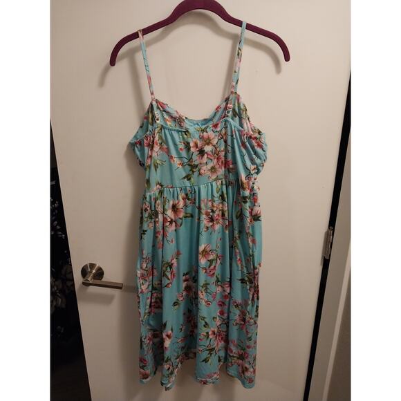 Green and blue sundress - Picture 5 of 10